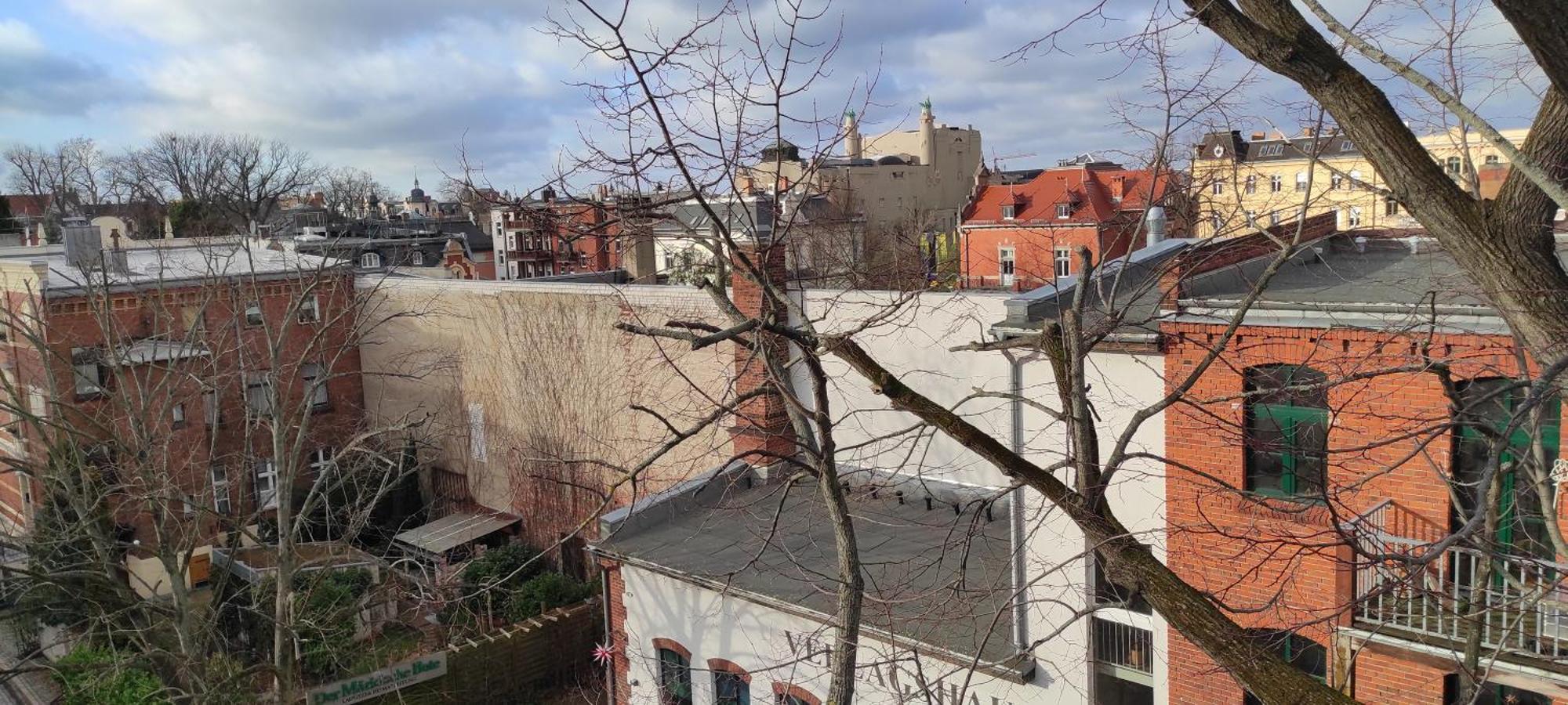 Apartment Cottbus City Mit Blick Ueber Die Daecher - Fuer Treppensteiger Dış mekan fotoğraf